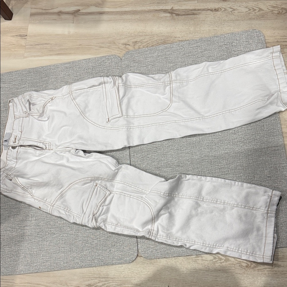 Women's White Flare & Wide Leg Jeans